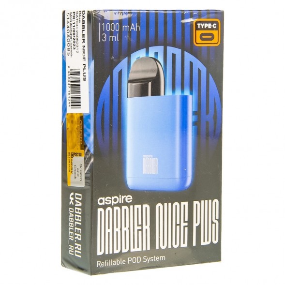Электронная сигарета Brusko - Dabbler Nice Plus (Синий) купить в Иркутске