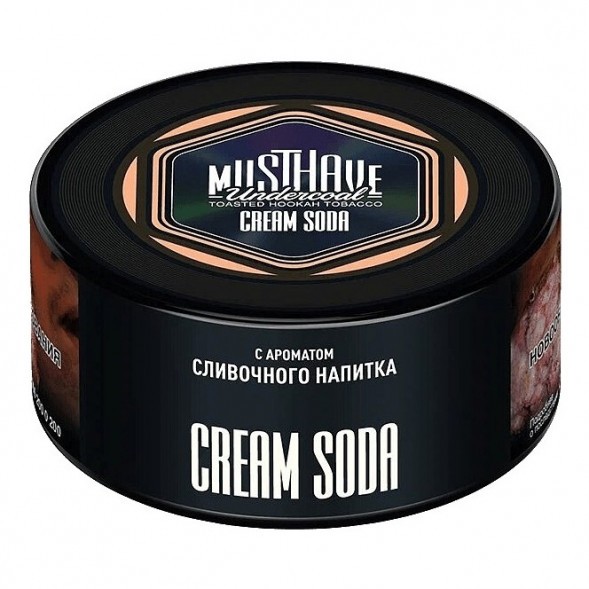 Табак Must Have - Cream Soda (Сливочный Напиток, 125 грамм) купить в Иркутске