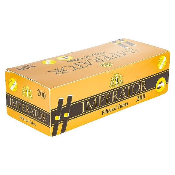 Гильзы сигаретные Imperator - Black Carbon (84х20 мм, 200 шт.) купить в Иркутске