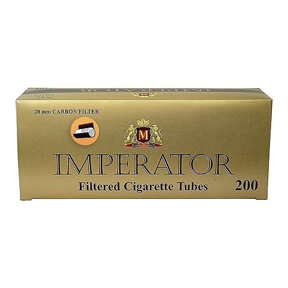 Гильзы сигаретные Imperator - Black Carbon (84х20 мм, 200 шт.) купить в Иркутске