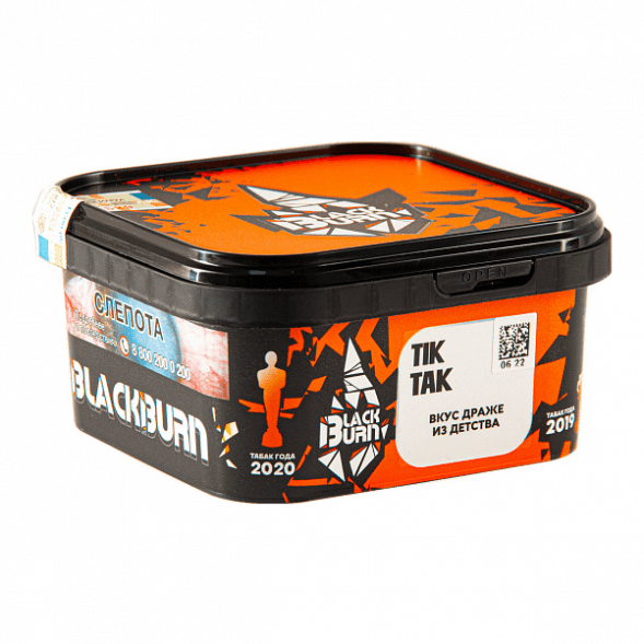 Табак BlackBurn - Tik Tak (Тик-Так, 200 грамм) купить в Иркутске