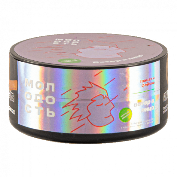 Табак Молодость - Ветер в Лицо (Гранат и Фейхоа, 25 грамм) купить в Иркутске