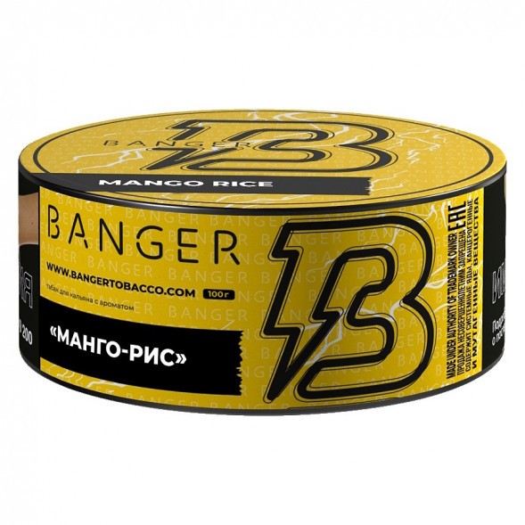 Табак Banger - Mango Rice (Манго-Рис, 100 грамм) купить в Иркутске