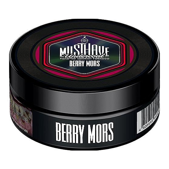 Табак Must Have - Berry Mors (Морс из Брусники, Черешни и Малины, 125 грамм) купить в Иркутске