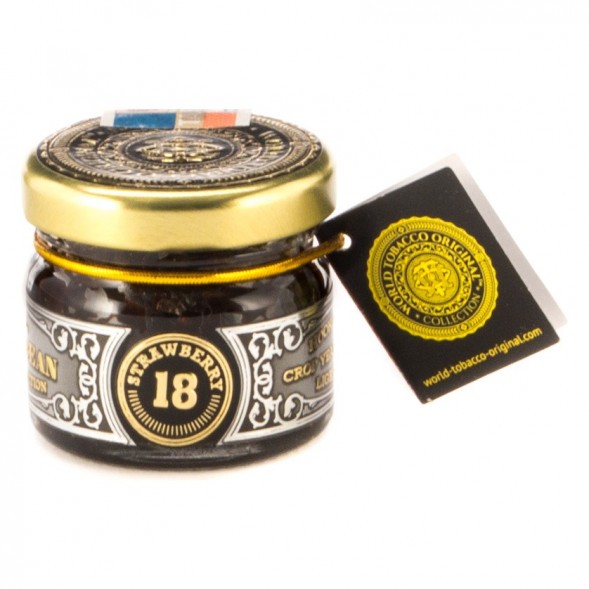 Табак WTO - Caribbean 18 Strawberry (Клубника, 20 г) купить в Иркутске