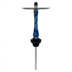 Кальян UNION - Sleek Акрил (Голубой, Без Колбы)