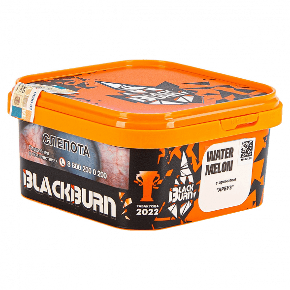 Табак BlackBurn - Watermelon (Арбуз, 200 грамм) купить в Иркутске