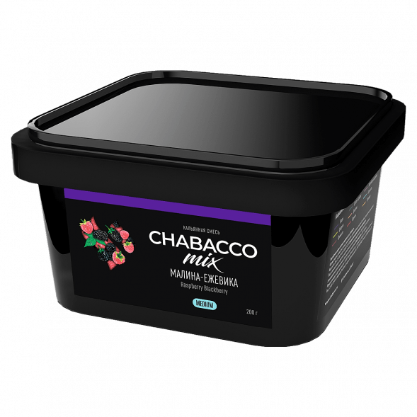 Смесь Chabacco MIX MEDIUM - Raspberry Blackberry (Малина-Ежевика, 200 грамм) купить в Иркутске