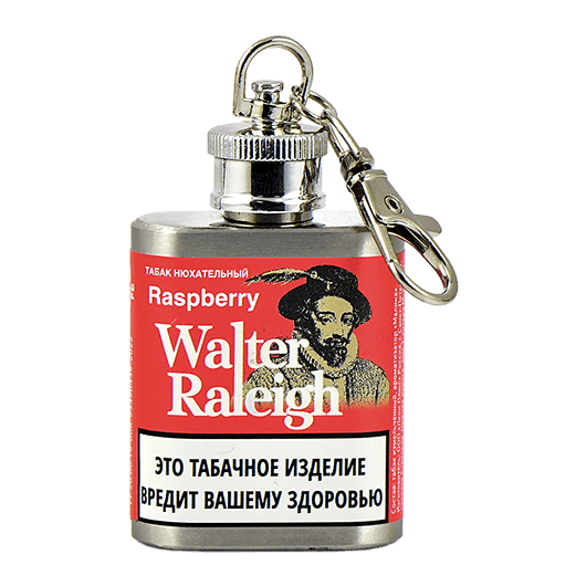 Нюхательный табак Walter Raleigh - Raspberry (Малина, фляга 10 грамм) купить в Иркутске