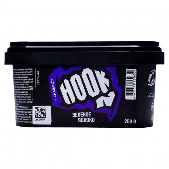 Смесь Hook - Зелёное Яблоко (250 грамм) купить в Иркутске