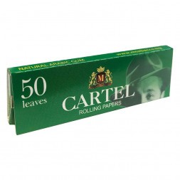 Бумага для самокруток Cartel - Green (50 штук)