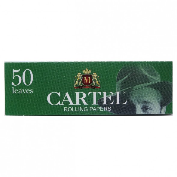 Бумага для самокруток Cartel - Green (50 штук) купить в Иркутске