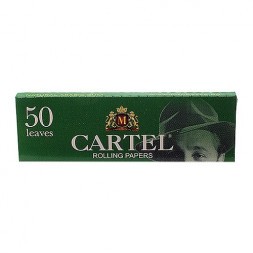 Бумага для самокруток Cartel - Green (50 штук)