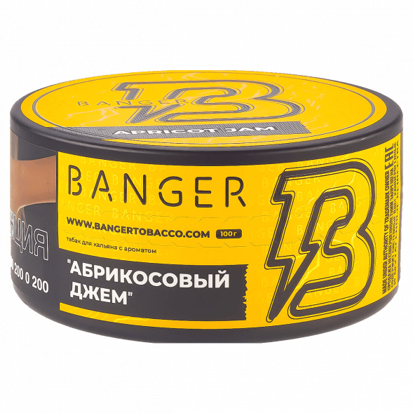 Табак Banger - Apricot Jam (Абрикосовый Джем, 100 грамм) купить в Иркутске