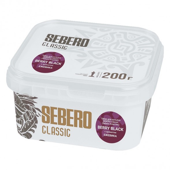 Табак Sebero - Berry Black (Ежевика, 200 грамм) купить в Иркутске