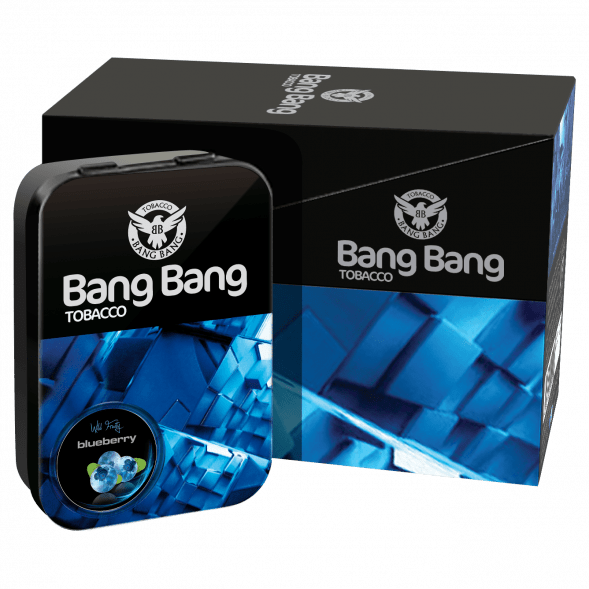 Табак Bang Bang - Черника (Blueberry, 100 грамм) купить в Иркутске