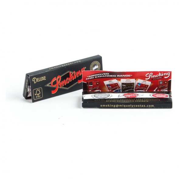 Бумага для самокруток Smoking - Regular Deluxe (70х37 мм, 60 штук) купить в Иркутске