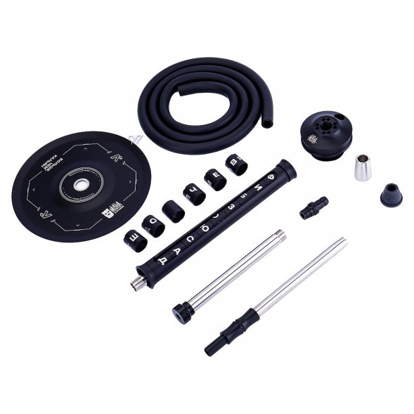 Кальян MISHA Rebel - Revolt Hero БЧК (Чёрный Белый, Без Колбы) купить в Иркутске