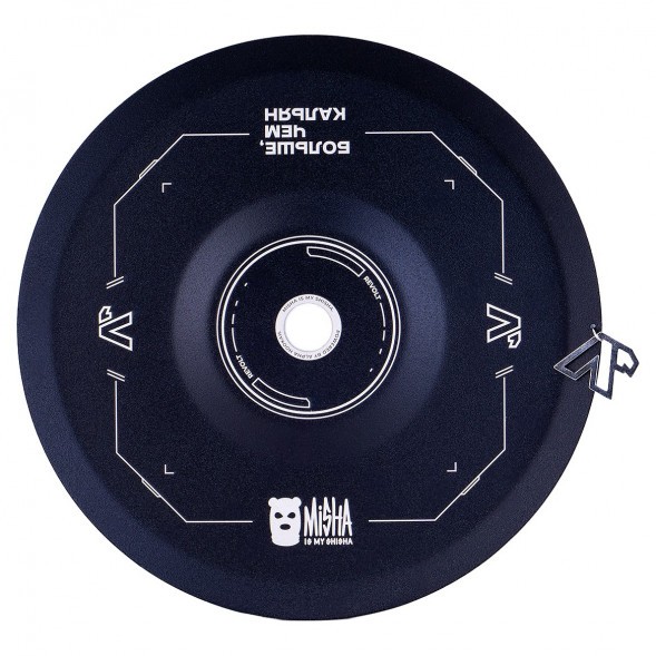 Кальян MISHA Rebel - Revolt Hero БЧК (Чёрный Белый, Без Колбы) купить в Иркутске