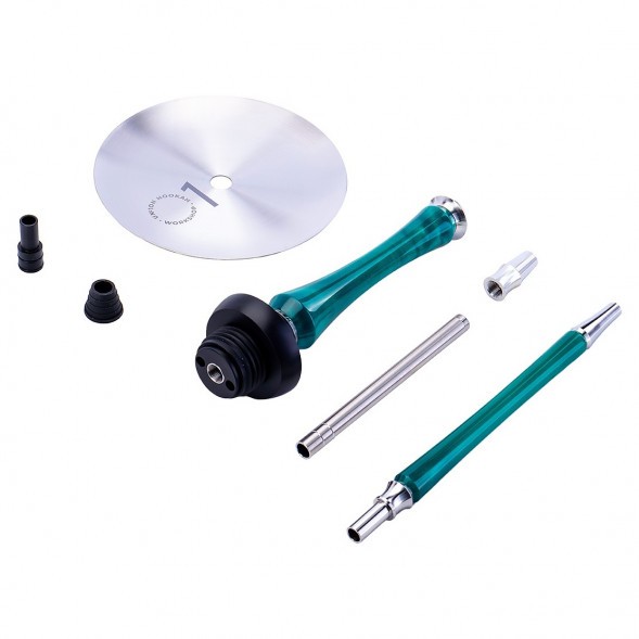 Кальян UNION - Sleek Акрил (Бирюзовый, Без Колбы) купить в Иркутске