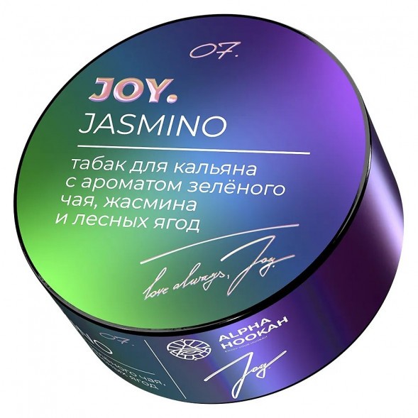 Табак Joy - Jasmino (Зелёный Чай, Жасмин и Лесные Ягоды, 25 грамм) купить в Иркутске