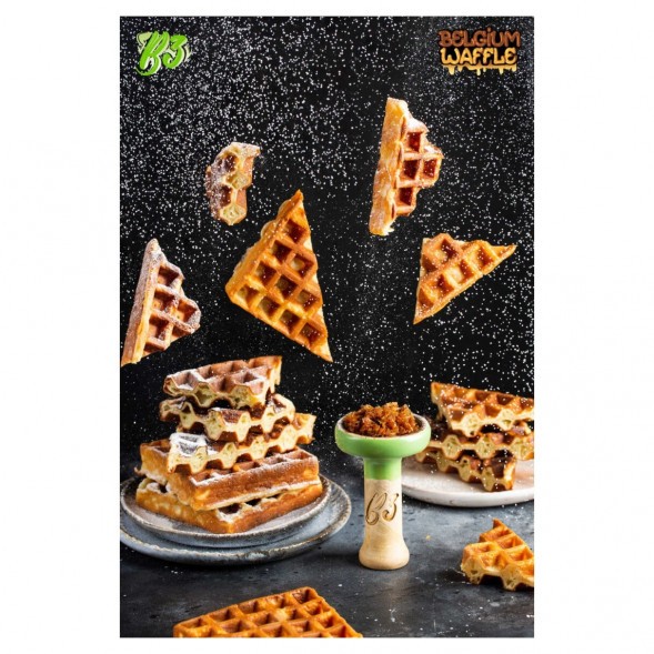 Табак B3 - Belgium Waffle (Бельгийские Вафли, 50 грамм) купить в Иркутске