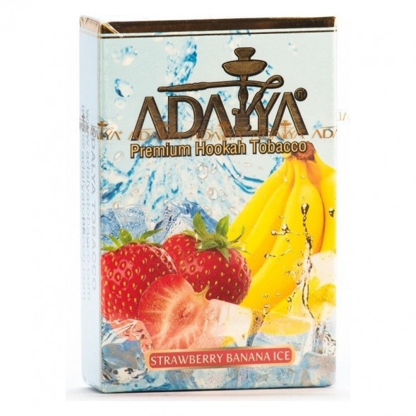 Табак Adalya - Strawberry Banana Ice (Ледяная Клубника и Банан, 200 грамм) купить в Иркутске
