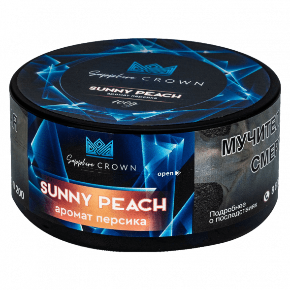 Табак Sapphire Crown - Sunny Peach (Персик, 25 грамм) купить в Иркутске