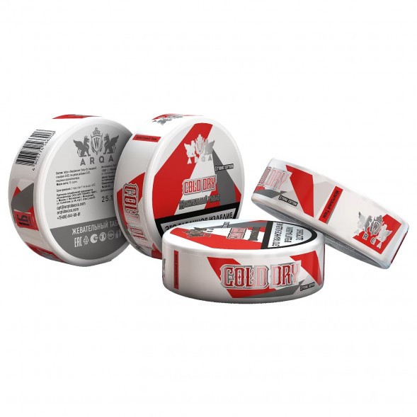 Табак жевательный ARQ Tobacco - Cold Dry (16 грамм) купить в Иркутске