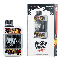 Электронная сигарета Brusko - Angry Vape Fury (650 mAh, Белый)