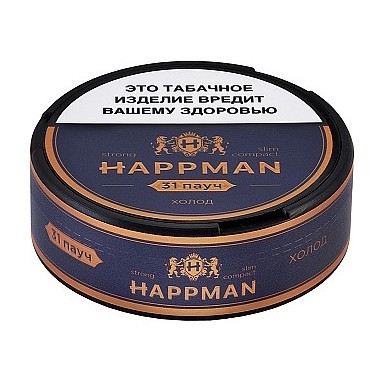 Табак жевательный HAPPMAN - Холод купить в Иркутске