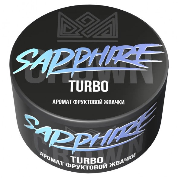 Табак Sapphire Crown - Turbo (Фруктовая Жвачка, 25 грамм) купить в Иркутске