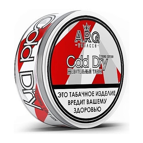 Табак жевательный ARQ Tobacco - Cold Dry (10 грамм) купить в Иркутске