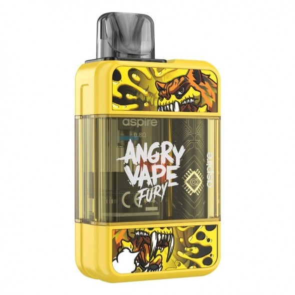 Электронная сигарета Brusko - Angry Vape Fury (650 mAh, Желтый) купить в Иркутске