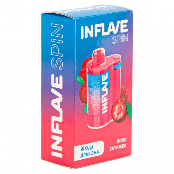 INFLAVE SPIN - Ягода Дракона (8000 затяжек) купить в Иркутске