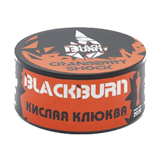 Табак BlackBurn - Cranberry Shock (Кислая Клюква, 25 грамм) купить в Иркутске