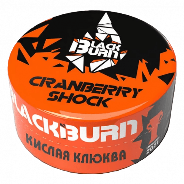 Табак BlackBurn - Cranberry Shock (Кислая Клюква, 25 грамм) купить в Иркутске