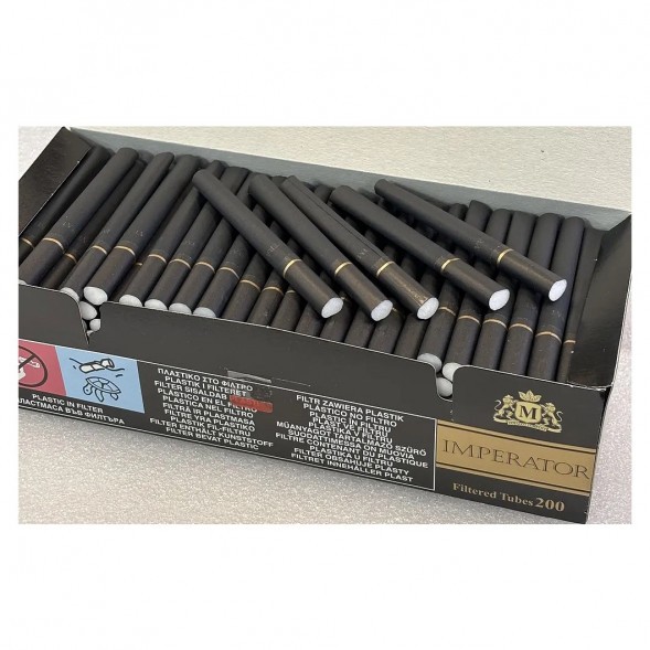 Гильзы сигаретные Imperator - Black (84х20 мм, 200 шт.) купить в Иркутске