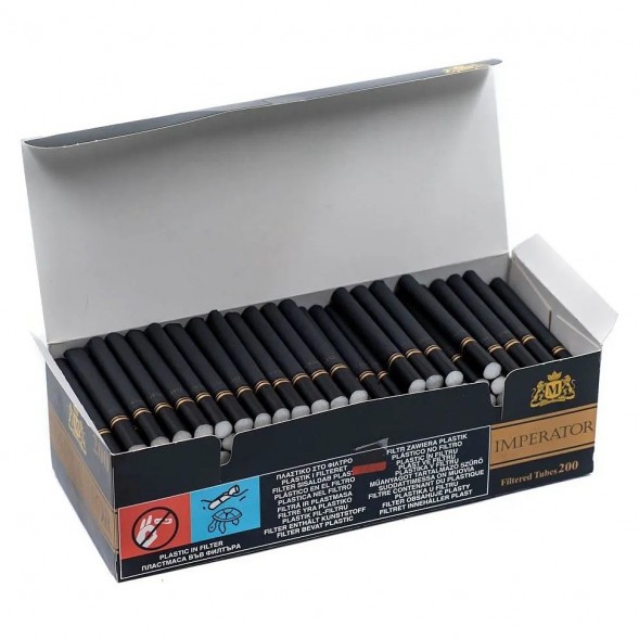 Гильзы сигаретные Imperator - Black (84х20 мм, 200 шт.) купить в Иркутске