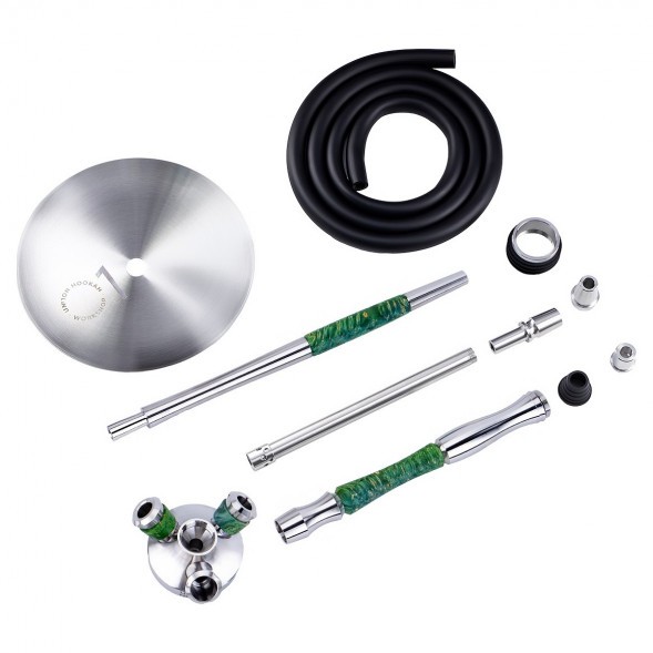 Кальян UNION - Fibonacci Стаб (Зелёный, Без Колбы) купить в Иркутске