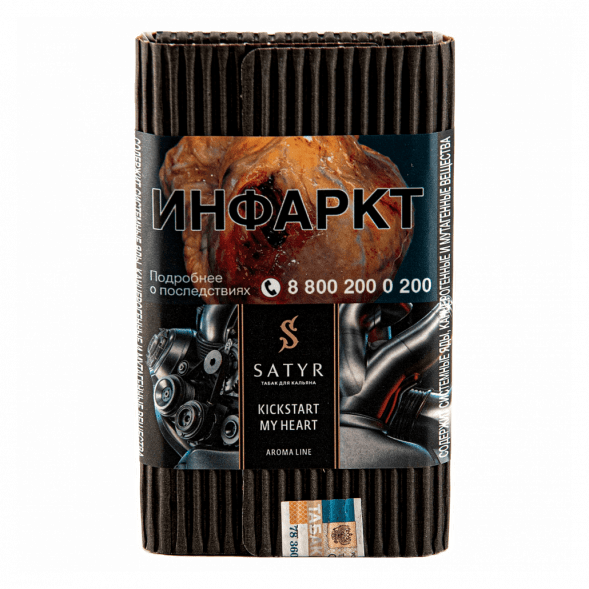 Табак Satyr - Kickstart My Heart (Запусти Моё Сердце, 200 грамм) купить в Иркутске