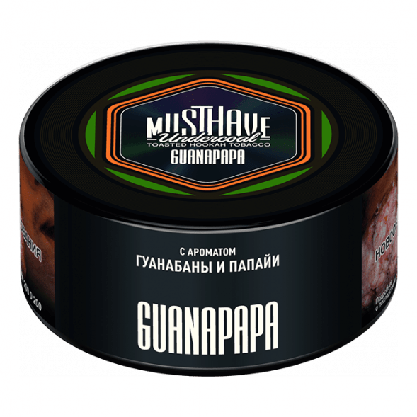 Табак Must Have - GuanaPapa (Гуанабана и Папайя, 125 грамм) купить в Иркутске