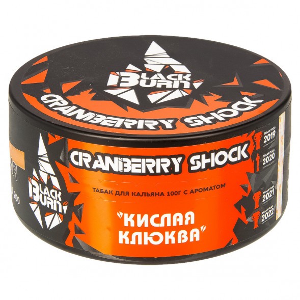 Табак BlackBurn - Cranberry Shock (Кислая Клюква, 100 грамм) купить в Иркутске