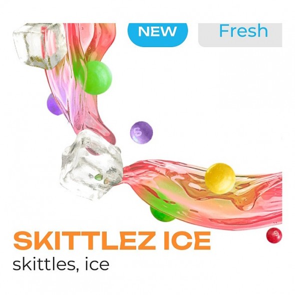 Табак Element Воздух - Skittlez Ice NEW (Ледяной Скитлз, 25 грамм) купить в Иркутске