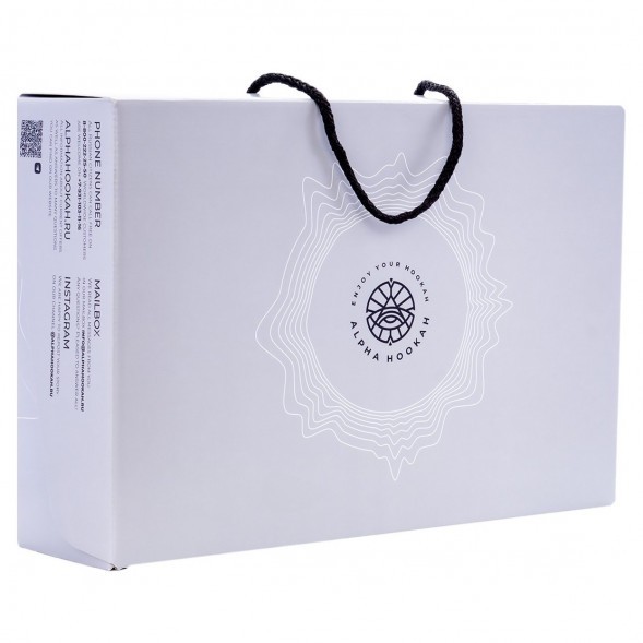 Кальян Alpha Hookah - ORO Light Black (без колбы) купить в Иркутске