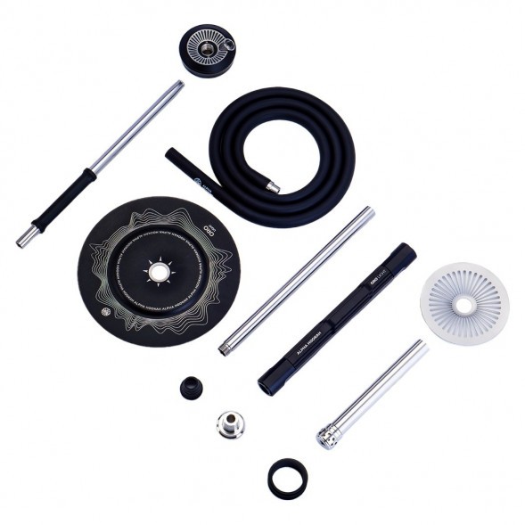 Кальян Alpha Hookah - ORO Light Black (без колбы) купить в Иркутске