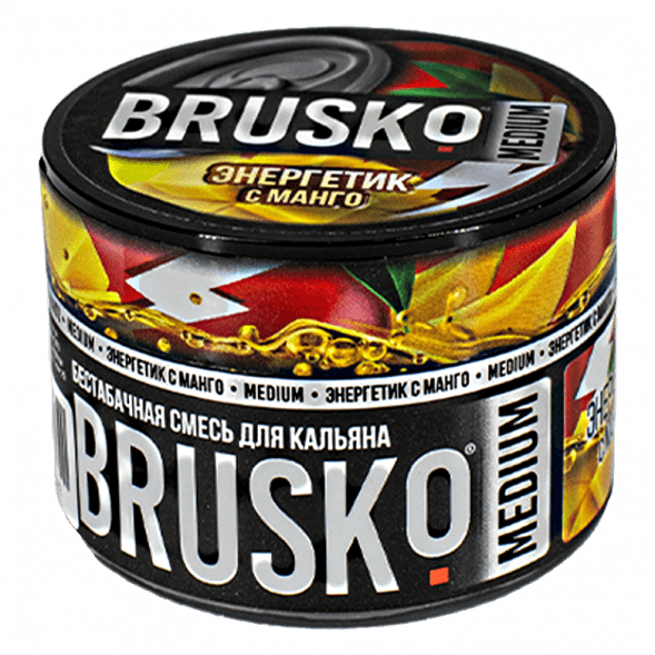 Смесь Brusko Medium - Энергетик с Манго (250 грамм) купить в Иркутске