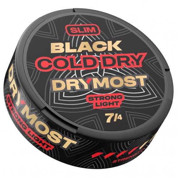 Табак жевательный DryMost - Black Cold Dry Slim (12 грамм) купить в Иркутске