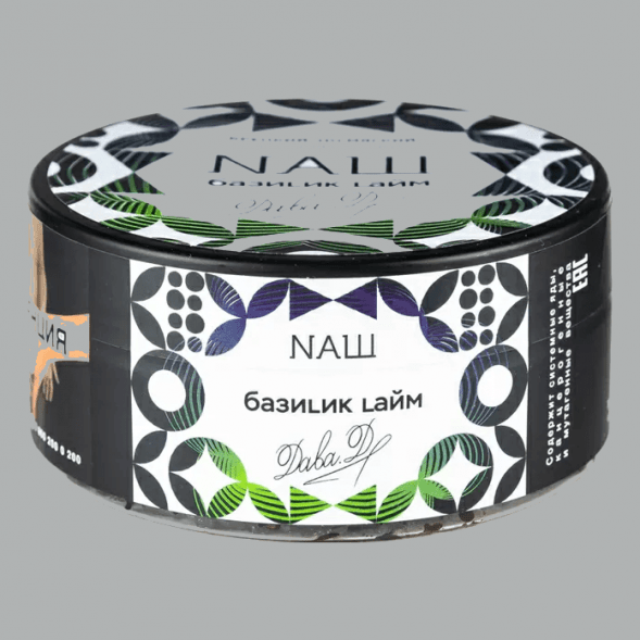 Табак NАШ - Базилик Лайм (200 грамм) купить в Иркутске