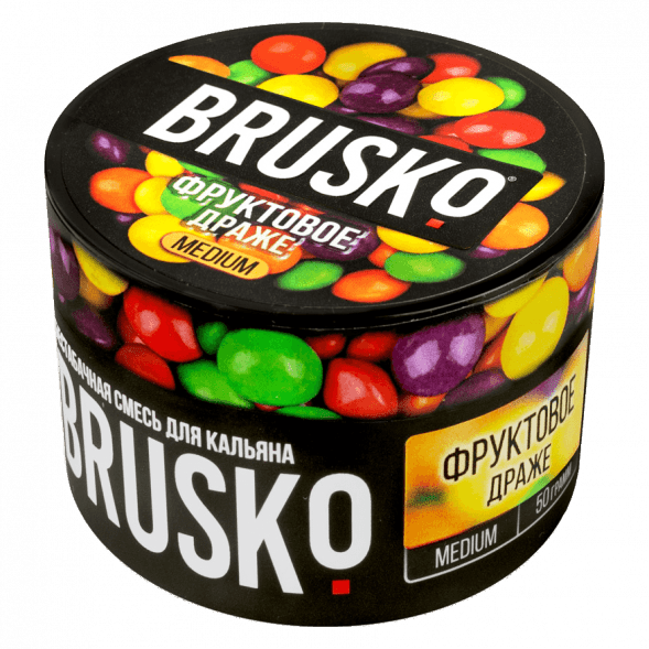Смесь Brusko Medium - Фруктовое Драже (50 грамм) купить в Иркутске